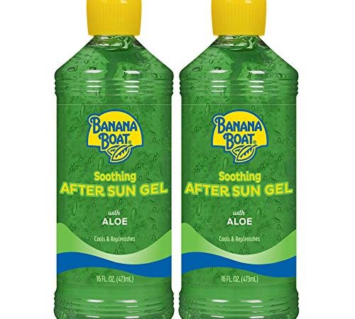 Banana Boat Soothing After Sun Gel with Aloe Vera, 16oz. - Twin Pack