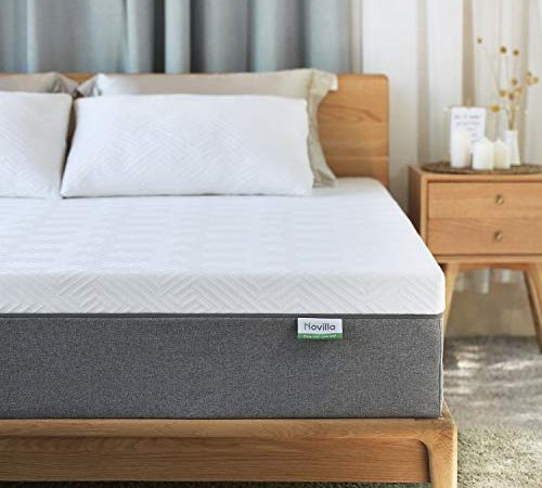 King Mattress, Novilla 10 inch Gel Memory Foam King Size Mattress for Cool Sleep & Pressure Relief, Medium Firm Bed Mattress, Bliss