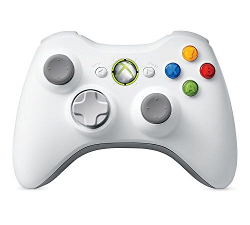 Xbox 360 Wireless Controller - White (Renewed)