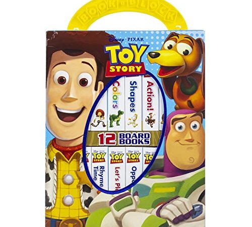 Disney Toy Story Woody, Buzz Lightyear, and More! - My First Library Board Book Block 12-Book Set - PI Kids