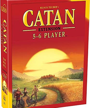 Catan Board Game Extension Allowing a Total of 5 to 6 Players for The Catan Board Game | Family Board Game | Board Game for Adults and Family | Adventure Board Game | Made by Catan Studio