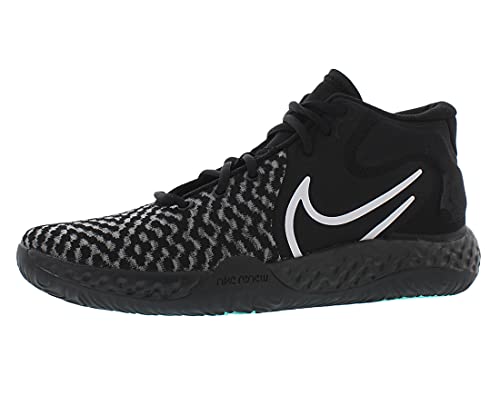 Nike Men's KD Trey 5 VIII Basketball Shoes, Black/Aurora/Smoke Grey/White, 10