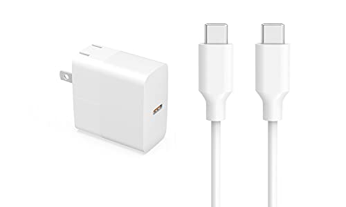 30W Charger for MacBook Air Laptop, iPad Air 4th Generation Tablet with USB C to C Charging Cable