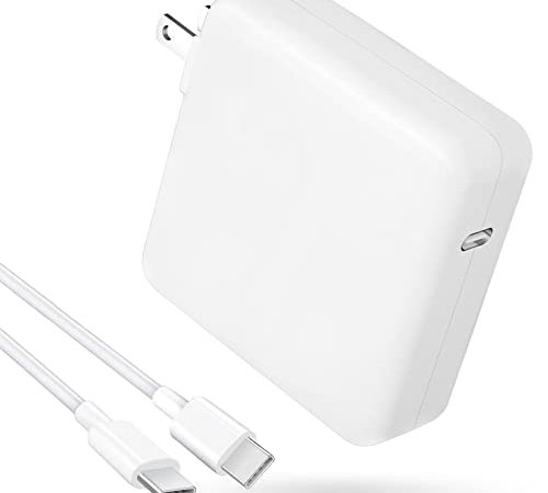 Mac Book Pro Charger - 118W USB C Charger Power Adapter Compatible with MacBook Pro 16, 15, 14, 13 Inch, MacBook Air 13 Inch, iPad Pro 2021/2020/2019/2018, Included 7.2ft USB C to C Cable