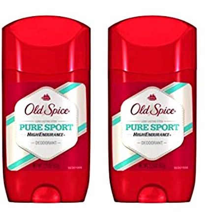 Old Spice Pure Sport Solid Deodorant, 2.25oz (Pack of 2)