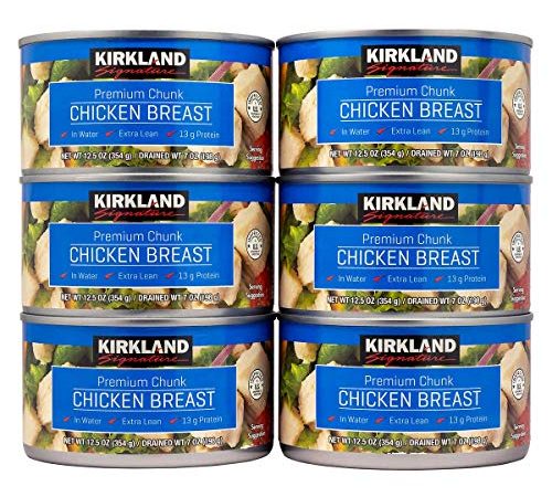 Kirkland Signature Chicken Breast, 12.5 Ounce (6) (Pack of 6)