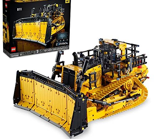 LEGO Technic App-Controlled Cat D11 Bulldozer 42131 Building Set for Adults (3,854 Pieces)