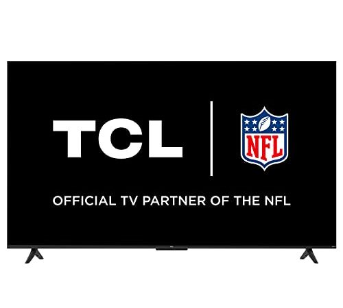 TCL 50" Class 4-Series 4K UHD HDR Smart Roku TV – 50S455 2022, Black